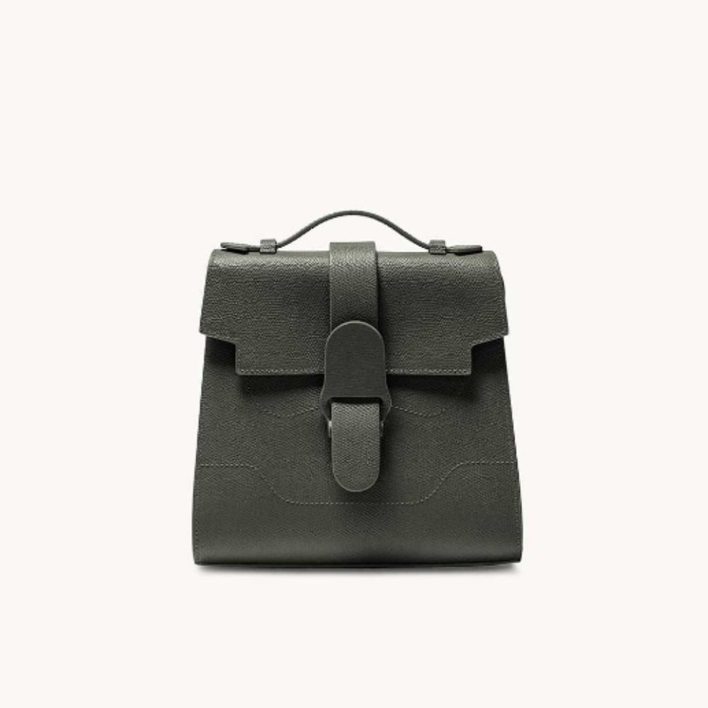 BNWT Senreve Pebbled Alunna Bag in Forest